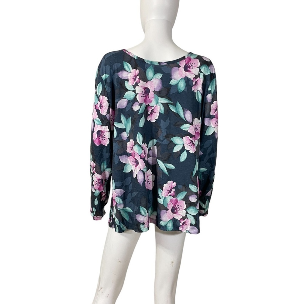 Ideology Keyhole Back Long Sleeve Top Size XXL - Picture 4 of 9